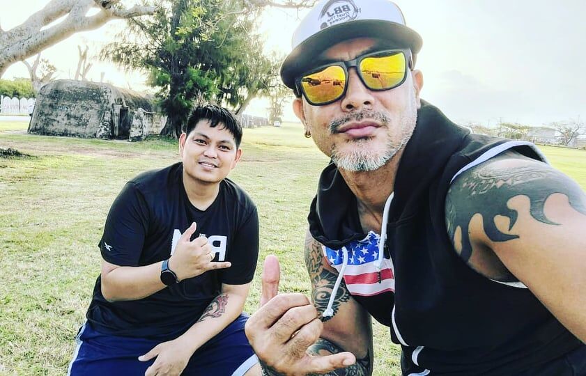 Mark Yebra and Jerry Diaz
